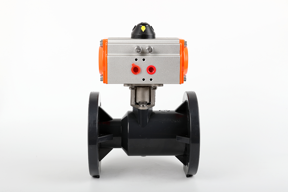 吉利气动法兰一体球阀